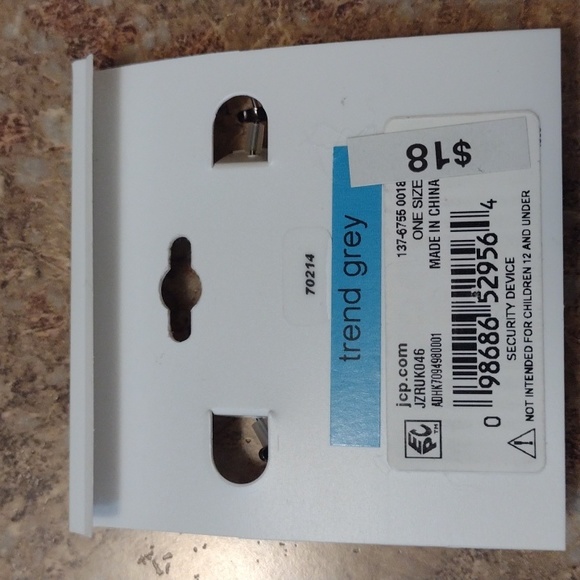 Liz Claiborne Hoop Earrings - Picture 3 of 3